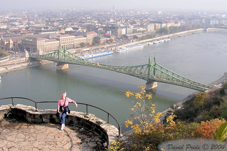 View from Mount Gellert