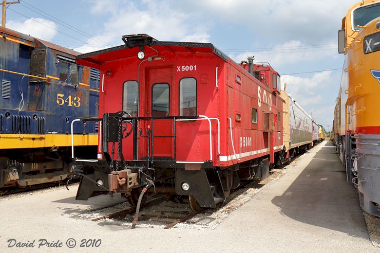 Steel Cupola Caboose