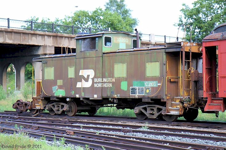 Burlington Northern Steel Cupola Caboose