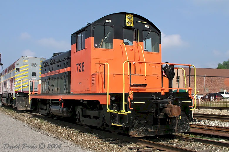 Pittsburg Union Terminals EMD SW1