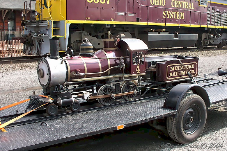 Miniature 4-4-0