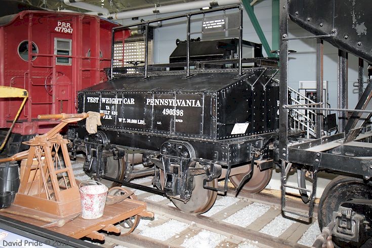 PRR YA Test Weight Car No. 490398