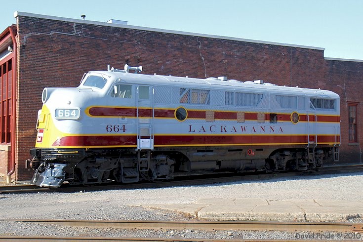 Delaware, Lackawanna and Western EMD F3A No. 664