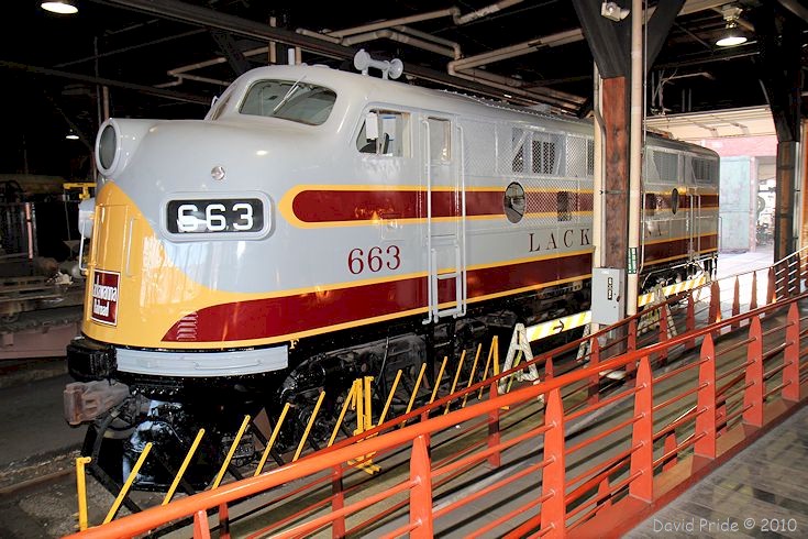 Delaware, Lackawanna and Western EMD F3A No. 663