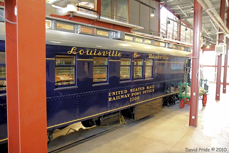 Louisville and Nashville Railroad Post Office Car No. 1100